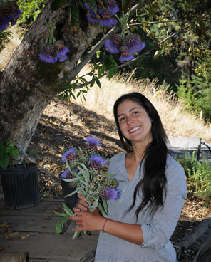 Kathryn in the Garden