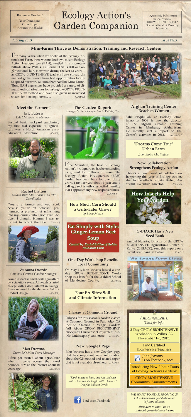 Garden Companion Spring 2013