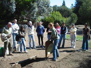Common Ground Demonstration Garden
with Workshop Participants Workshop participants