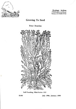 Booklet 13 - Growing to Seed