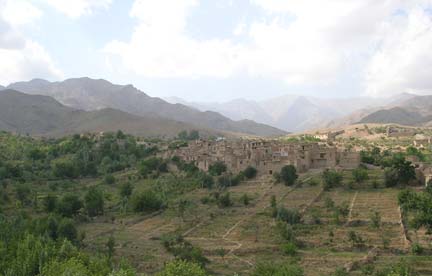 Istalif Ruins & Empty Terraces